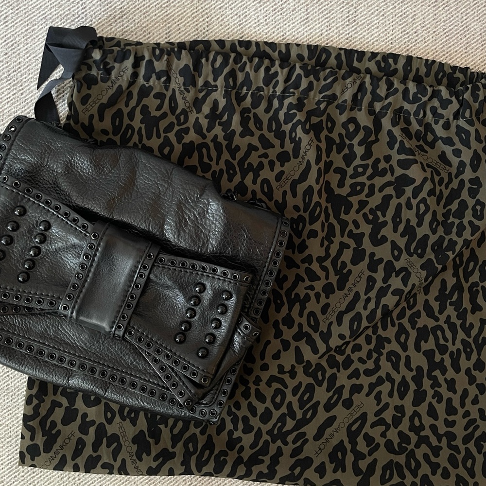 Rebeca Minkoff Black Purse with Bow Details